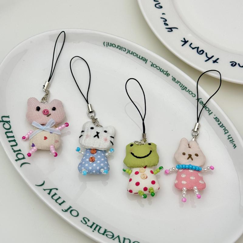 Women'S Young Bags - Cute Frog Pig Cat Pendant Keychain