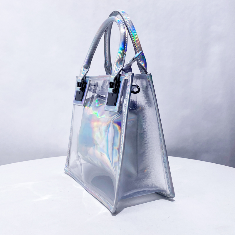 Transparent Jelly Composite Ba - đánh giá và giá Women Bags On Sale