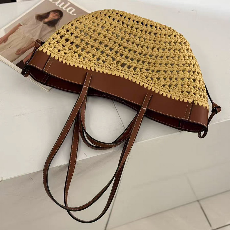 Luxury Raffia Straw Tote Bag,F - đánh giá và giá Women'S Raffia Bags