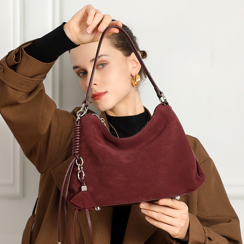 HIFASHION Trendy Suede Leather - đánh giá và giá Women Bags 2026 Trends