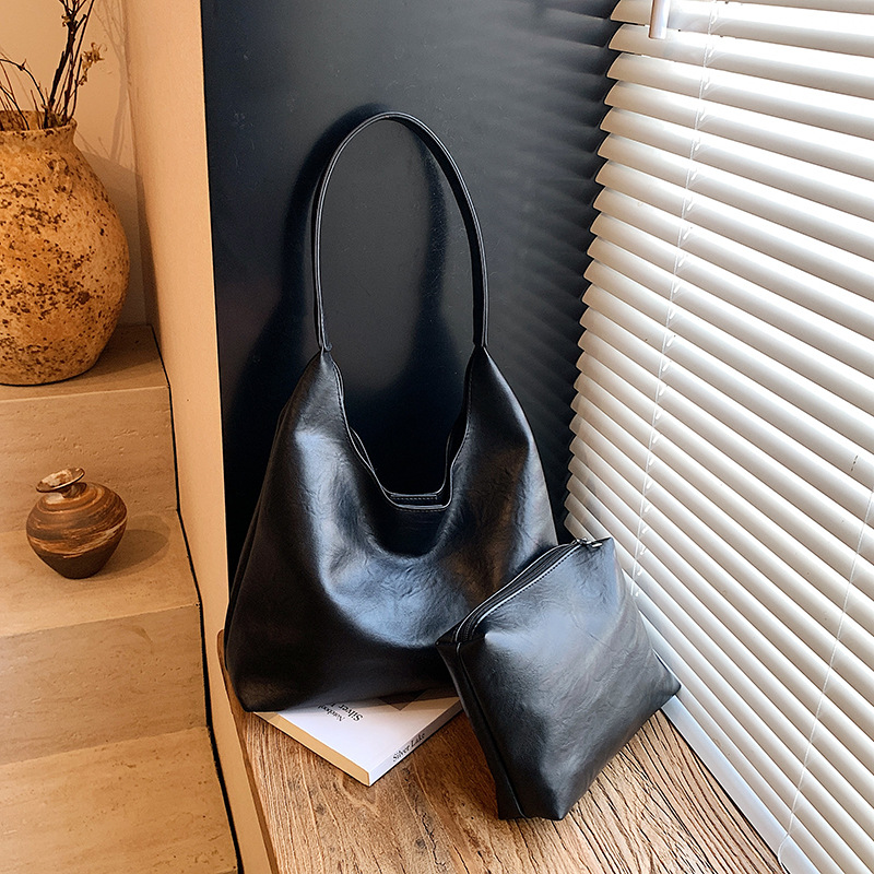 Retro Simple Large Women Tote  - đánh giá và giá Women Bags 2026 Trends