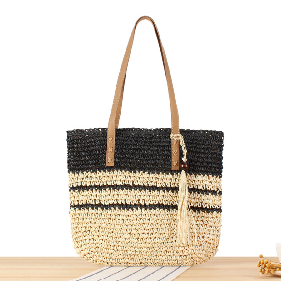 Summer Straw Beach Bag Tassels - đánh giá và giá Women'S Raffia Bags