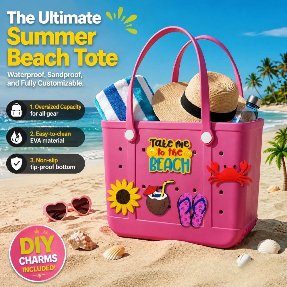 Womens Large EVA Beach Handbag - đánh giá và giá Women'S Bags Handbags